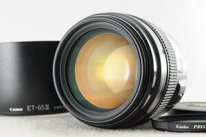 ★新品級★ Canon キヤノン EF 85mm F1.8 USM 付属品満載 ★清潔感溢れる綺麗な外観! 光学系カビ・クモリなし! 細かく動作確認済!