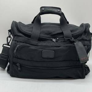 【BN1759】TUMI 2wayショルダーバッグ ボストンバッグ ショルダーバッグ ブラック