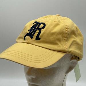 KO985□良好 Ralph Lauren RUGBY Trucker Cap トラッカー キャップ 帽子 ベースボール キャップ イエロー アメカジ 古着