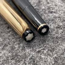 PE891□MONTBLANC モンブラン 万年筆 MEISTERSTUCK マイスター シュテュック No.72 ブラック×ゴールド 筆記未確認_画像2