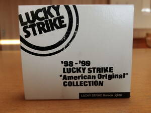 ★★ '98-'99 LUCKY STRIKE "American Original COLLECTION" Ronson Lighter ロンソン バラフレーム100 USED ★★