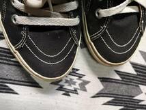 ★VANS バンズ V47-38 　HI SKOOLハイスクール ハイカット キャンバス スニーカー 靴 　ブラック＆ピンク 　28.0cm★_画像6