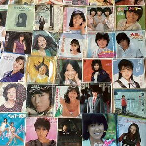 女性のみ1箱【約250枚】70-80年代 昭和歌謡 昭和ポップス シティポップ アイドル 7インチ EPレコード 大量セット 松田聖子 RD0731-5の画像4