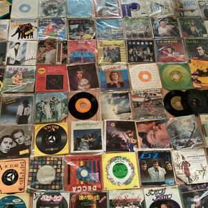 約250枚【1箱】洋楽　国内盤　シングル盤　7インチ EPレコード 大量セット ロック　ポップス　サントラ　RD0731-20