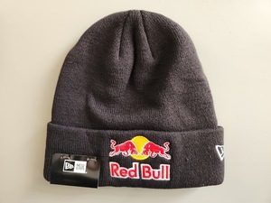 【新品】RED BULL×NEW ERA レッドブル ニューエラ ニットキャップ 黒 1 ニット帽