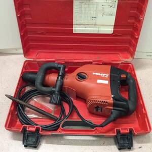 #1332 ヒルティ HILTI 電動はつり TE706 電動工具 電動ハンマー DIY 削岩機 穿孔機 穴あけ コンクリートドリル 通電確認済み 現状 箱付き