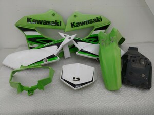 中古 kawasaki カワサキ KLX250 カウルセット