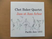 ■国内盤美品Chet Baker/Russ Freeman/Carson Smith/Bob Neel/JAZZ AT ANN ARBOR(Pacific Jazz PJ-1203/東芝EMI PJ1203)_画像1