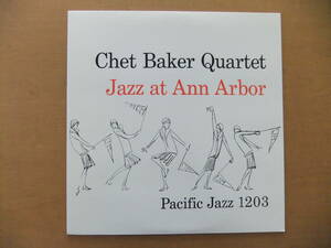 ■国内盤美品Chet Baker/Russ Freeman/Carson Smith/Bob Neel/JAZZ AT ANN ARBOR(Pacific Jazz PJ-1203/東芝EMI PJ1203)