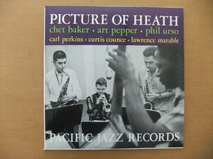 ■国内盤美品Chet Baker/Art Pepper/Phil Urso/PICTURE OF HEATH(Pacific Jazz PJ-18/東芝EMI PH-0018)