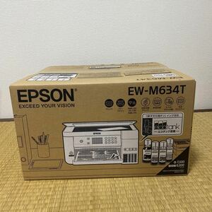 新品・未使用 EPSON エプソン プリンター エコタンク搭載 A4カラーインクジェット複合機 EW-M634T1 