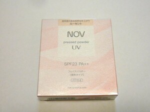 即決/NOV ノブ プレストパウダー UV ルーセント 10g リフィル フェイスパウダー 新品未開封 