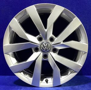 フォルクスワーゲン ゴルフ Ⅶ＊17インチ＊純正ホイール＊17x7J/オフセット+49/PCD112-5H＊単品1本【3/3】