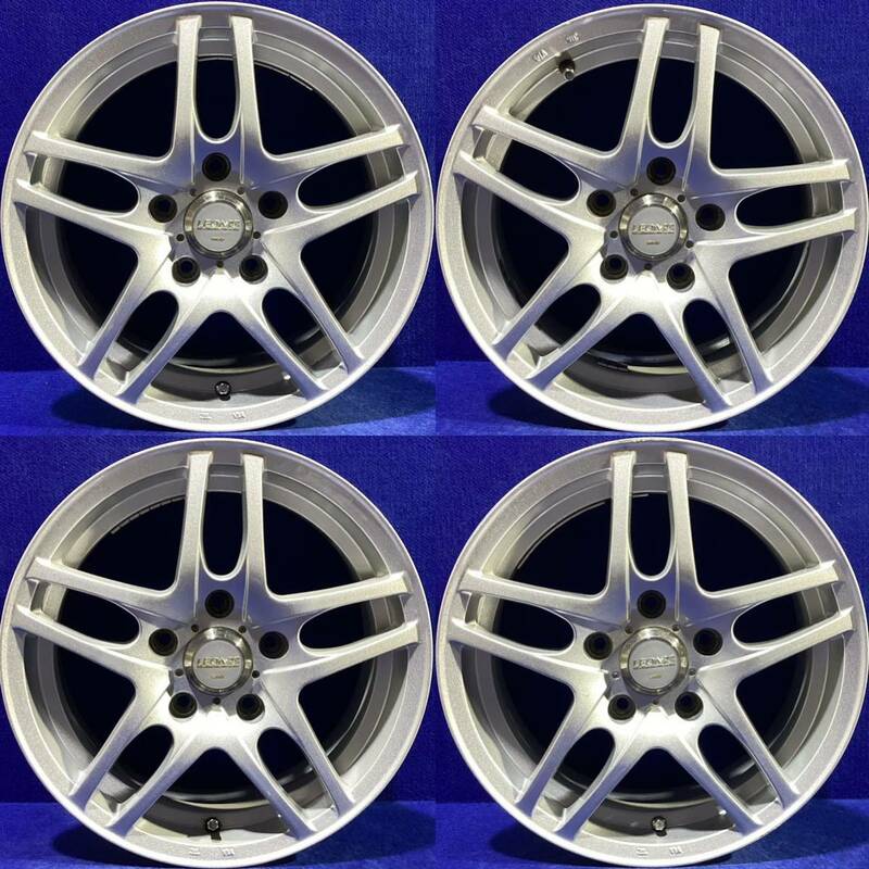 WEDS LEONIS MK＊15インチホイール＊15x6.5J/オフセット+45/PCD114.3-5H＊4本セット