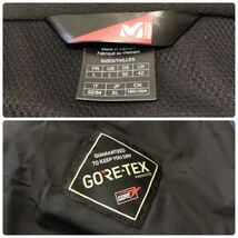 XLサイズ★人気 MILLET ミレー Grands Montets ナイロンジャケット レインウェア GORE TEX ゴアテックス 撥水 防水 切替 ターコイズ_画像6