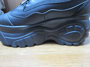 デメテル 黒 スニーカー 24.5~25.0cm LL 厚底 シューズ ブラック 靴 未使用