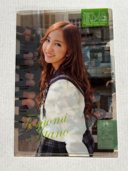 板野友美クリアファイル