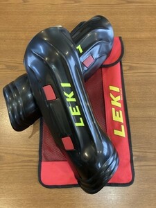 ★新品★ Size/40cm LEKI WC PRO レキ ブラック レガース シンガード プロテクター レーシング SL スラローム