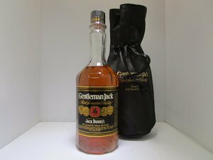 ジャックダニエル ジェントルマンジャック 750ml 40% JACK DANIEL'S Gentleman Jack レア テネシーウイスキー 未開栓 古酒 袋付/A37020