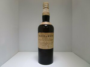 ブラック&ホワイト ブキャナンズチョイス ティンキャップ 旧ラベル 760ml BLACK&WHITE BUCHANAN'S スコッチ 特級 従価 未開栓 古酒/A36922