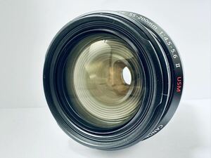 【極上美品】 キヤノン CANON EF 55-200mm F4.5-5.6 II USM #L-0163