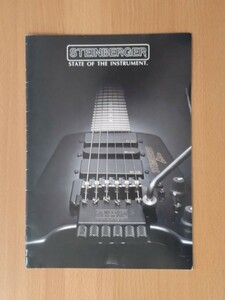 カタログ スタインバーガー 1991年 ギター/ベース #STEINBERGER #Trans-Trem #Steve Klein