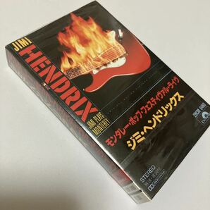 【国内盤洋楽カセットテープ】ジミ・ヘンドリックス／モンタレー・ポップ・フィスティヴァル・ライヴ／解説、歌詞カード付きの画像9
