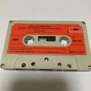 【国内盤洋楽カセットテープ】ジミ・ヘンドリックス／モンタレー・ポップ・フィスティヴァル・ライヴ／解説、歌詞カード付きの画像6