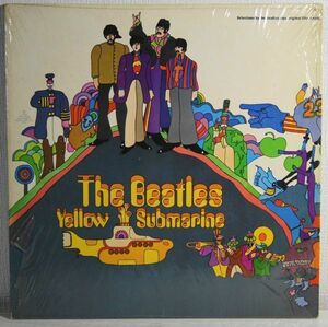 ◆THE BEATLES【Yellow Submarine】USオリジナル米国盤シュリンク保護◆Apple SW 153 初回Capitol リム