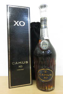 1861 上511-485　お酒　カミュ XO　コニャック　CAMUS　ロングネック　COGNAC　ブランデー BRANDY　700ml　未開栓 古酒　80