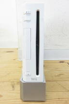 00056 ア511-467　ニンテンドー Wii　本体　RVL-001　リモコン　ヌンチャク　マイク　ゲームキューブ PS　コントローラー　中古品　ヤ80_画像2