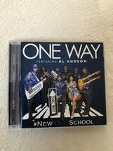 ONE WAY FEATURING AL HUDSON 【送料無料】#NEW OLD SCHOOLCDアルバム(us black disk guide.zapp.sunfire.hunt's detemination.gangster)_画像1