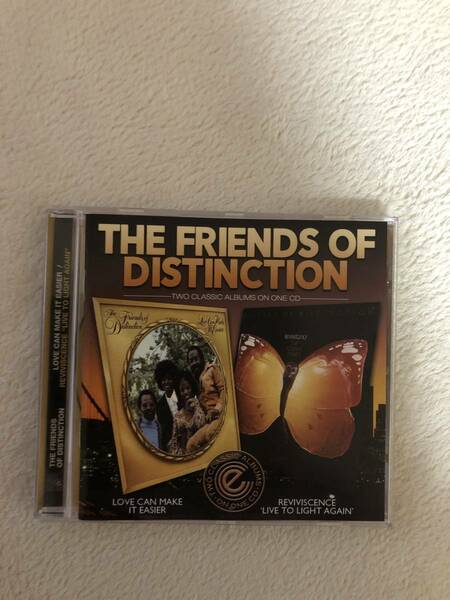 (2in1CD)friends of distinction【送料無料】LOVE CAN MAKE IT EASIER + REVIVISCENCE, LIVE TO LIGHT AGAIN(dells.cicago gangsters)