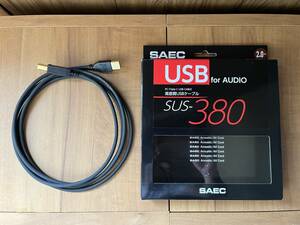 USBケーブル　SAEC SUS-380 2m PC-Triple C 美品