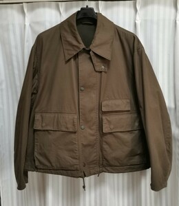 2022FW UNIQLO U ユーティリティショートブルゾン サイズS オリーブ ユニクロ ルメール Lemaire コラボ OLIVE