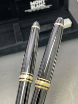 1円スタートMONTBLANC 164 165 セット マイスターシュテュック ボールペン シャープペンシル セット　送料無料　モンブラン _画像3