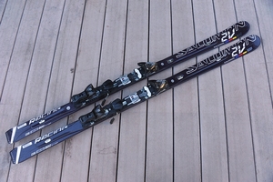 ■サロモン(Salomon) 2V GS LAB JR POWERLINE+Z12SPEED 165cm 使用少■