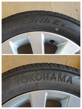 ◎A2053☆7ｍｍ山■2023年■トヨタ純正 アイシス■16x6.5 PCD 114.3 x 5H +45■ラジアル■YOKOHAMA BluEarth ES32■205/55R16■オーリス_画像2