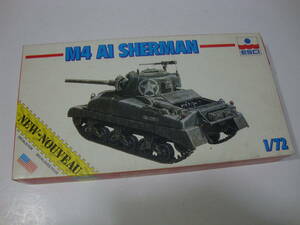  ESCI アメリカ軍 M4 A1 SHERMAN シャーマン 1/72 戦車 ミリタリー 軍物 海外プラモ 当時物