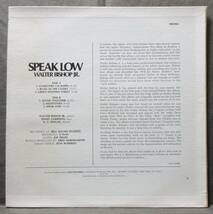 (LP) US/MUSE WALTER BISHOP JR. [SPEAK LOW] 両面Bell Sound刻印/ウォルター・ビショップ・ジュニア/Jimmy Garrison/G. T. Hogan/MR5066_画像2