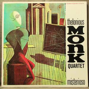 （LP) US/RIVERSIDE(Blue-Silver Lbl) T.MONK [Misterioso] 1966年/セロニアス・モンク/Johnny Griffin/Abdul Malik/RLP 1133