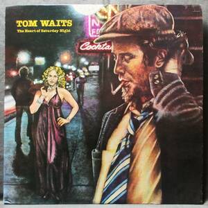 (LP) US/ASYLUM トム・ウェイツ [THE HEART OF SATURDAY NIGHT] TOM WAITS/土曜日の夜/歌詞カード/1974年/7E-1015