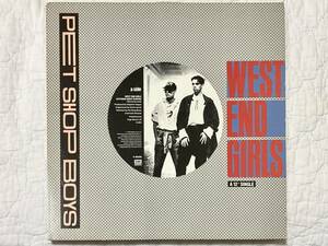 【80's】Pet Shop Boys / West End Girls （1985、12 Inch Maxi-Single、US盤、Dub Version by Shep Pettibone、Dance Mix）