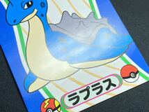 ポケモン しりとり カード ルージュラ → ラプラス → ストライク 景品用 バンプレスト 2000 希少 ダス Pokemon Card For Prizes BANPRESTO_画像5