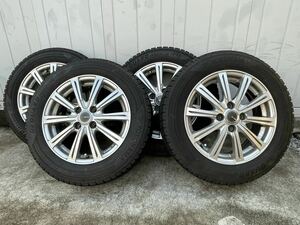 バリ山アクア用スタッドレスタイヤセット175/65R15 ヨコハマIG50＋　2018製造　社外ホイール　美品　NHP10