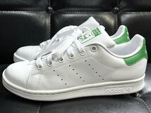 極美品 アディダス 19年 天然皮革 スタンスミス 白緑 23cm M20324 adidas STAN SMITH_画像1