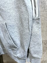 アディダス オリジナルス フルジップ スウェット パーカー O メンズ adidas OUTLINE TRF FLC FZ HOODIE_画像2