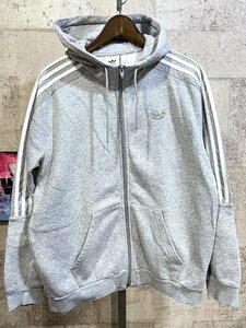 アディダス オリジナルス フルジップ スウェット パーカー O メンズ adidas OUTLINE TRF FLC FZ HOODIE