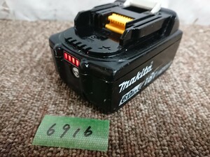 6916 送料520円 マキタ 18v 純正品 リチウムイオンバッテリ BL1860B ヒコーキ 雪マーク makita Li-ion バッテリー 電動工具 ツール