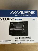 ★新品未使用即決！2023モデル ALPINE アルパイン XF11NX2 11インチフローティングナビ 地デジ DVD CD SD Apple CarPlay AndroidAuto _画像1